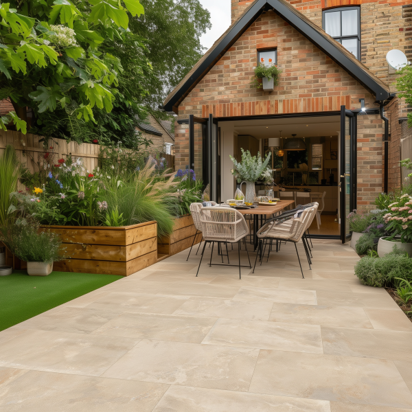 Abbey Dune Porcelain (21.60m2 Patio Pack)