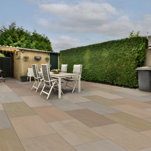Raj Green Porcelain (21.60m2 Patio Pack)